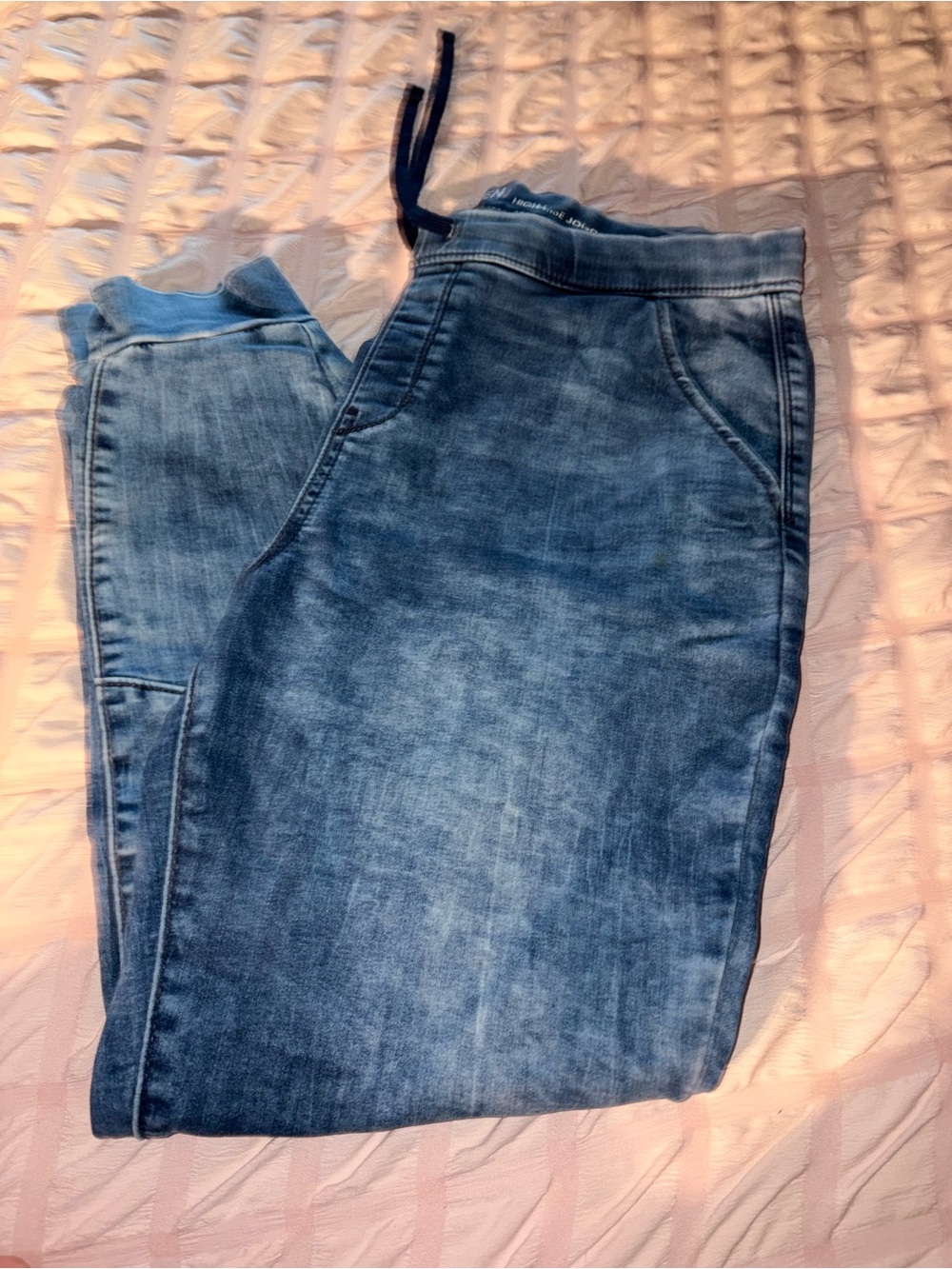 Denizen from Levi's Medium Blue High-Rise Jogger
